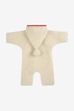Dětský vlněný overal Bobo Choses BINIBAMBA 225AB001 béžová AW25