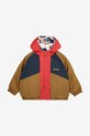 Βρεφικό μπουφάν διπλής όψης Bobo Choses Doggy Mate 225AB104 μπεζ AW25