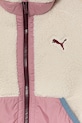 Băieți Puma geacă copii Hybrid Sherpa Jacket 688405 bej