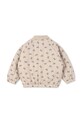 Konges Sløjd kurtka dziecięca JUNO PRINTED BOMBER JACKET KS104078.9BYA zielony AW25