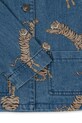 Otroška bombažna jakna Konges Sløjd MAGOT JACKET GOTS mornarsko modra KS103886.9BYA