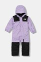 The North Face kombinezon narciarski dziecięcy BABY FREEDOM SNOW SUIT pozostałe fioletowy NF0A7UNAQZI1