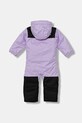 The North Face kombinezon narciarski dziecięcy BABY FREEDOM SNOW SUIT NF0A7UNAQZI1 fioletowy AW25