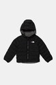 The North Face kurtka dwustronna dziecięca KID REVERSIBLE PERRITO HOODED JACKET pozostałe czarny NF0A88VJWOO1