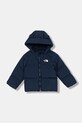 Detská páperová bunda The North Face BABY NORTH DOWN FLEECE LINED JACKET zateplené tmavomodrá NF0A88W29F41
