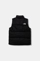 The North Face bezrękawnik puchowy dziecięcy TEEN 1996 RETRO NUPTSE VEST NF0A8A4BGOG1 czarny AW25