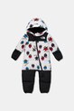 Kojenecký overal The North Face BABY 1996 RETRO NUPTSE ONE PIECE -PRINT s podšívkou bílá NF0A8CZR2LP1