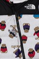 CHLAPEC Kojenecký overal The North Face BABY 1996 RETRO NUPTSE ONE PIECE -PRINT NF0A8CZR2LP1 bílá