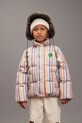 Mini Rodini kurtka dziecięca Clover bez kaptura szary 25710135