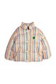 Mini Rodini kurtka dziecięca Clover 25710135 szary AW25