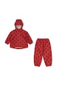 Детский противодождевой комплект Konges Sløjd CINELLE RAIN SET KS103455.9BYA красный AW25