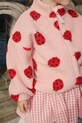 Konges Sløjd kurtka JODY TEDDY JACKET GRS KS103479.9BYA różowy