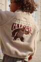 Куртка Konges Sløjd JAZZ TEDDY BOMBER JACKET GRS без подкладки бежевый KS103482.9BYA