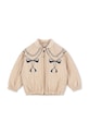 Konges Sløjd kurtka bomber dziecięca JUNO BOMBER JACKET KS103484.9BYA beżowy AW25