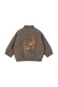 Chłopiec Konges Sløjd kurtka bomber dziecięca JUNO BOMBER JACKET KS103484.9BYA brązowy