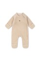 Konges Sløjd kombinezon niemowlęcy SAFA ONESIE GRS bez kaptura beżowy KS103533.9BYA
