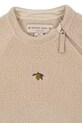 Chłopiec Konges Sløjd kombinezon niemowlęcy SAFA ONESIE GRS KS103533.9BYA beżowy