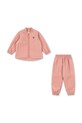 Otroški suknjič in hlače Konges Sløjd EVI THERMO SET KS103462.9BYA roza AW25