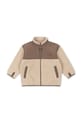 Dětská bunda Konges Sløjd FLYNN FLEECE JACKET GRS KS103464.9BYA béžová AW25