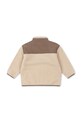 Chłopiec Konges Sløjd kurtka dziecięca FLYNN FLEECE JACKET GRS KS103464.9BYA beżowy