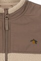 Konges Sløjd kurtka dziecięca FLYNN FLEECE JACKET GRS beżowy KS103464.9BYA