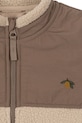 Dětská bunda Konges Sløjd FLYNN FLEECE JACKET GRS béžová KS103464.9BYA