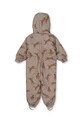 Κοριτσίστικα Παιδική ολόσωμη φόρμα Konges Sløjd NOHR SNOWSUIT PRINT KS103517.9BYA πράσινο