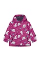 Lego kurtka dziecięca LWJERI 701 pozostałe różowy 11010977