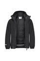 Jack Wolfskin kurtka dziecięca FLOWLINE SKI JKT KIDS czarny A65317.164.176