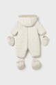 Ολόσωμη φόρμα μωρού Mayoral Newborn 2615.1C.Newborn.9BYA μπεζ AW25