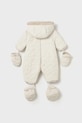 Mayoral Newborn kombinezon niemowlęcy 2615.1C.Newborn.9BYA beżowy AW25