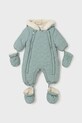 Mayoral Newborn combinezon bebe cu captuseala verde 2615.1C.Newborn.9BYA