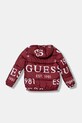Guess kurtka dziecięca H5BJ00.WCFM0.9BYA bordowy AW25