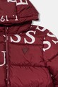 Chłopiec Guess kurtka dziecięca H5BJ00.WCFM0.9BYA bordowy