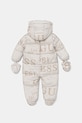Guess kombinezon niemowlęcy H5BW00.WCFM0.9BYA beżowy NC25