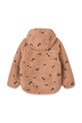 Liewood kurtka dziecięca Mara Pile Jacket LW18920.9BYA pomarańczowy AW25