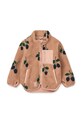 Liewood geacă copii Nolan Pile Jacket LW19877.9BYA portocaliu AW25