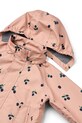 Liewood kurtka i spodnie dziecięce Pedia Rainwear Set LW19909.9BYA pomarańczowy