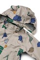 Liewood kurtka i spodnie niemowlęce Manu Rainwear Set LW19910.9BYA szary