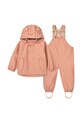 Liewood kurtka i spodnie niemowlęce Manu Rainwear Set pozostałe pomarańczowy LW19910.9BYA