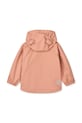 Βρεφικό μπουφάν και παντελόνι Liewood Manu Rainwear Set πορτοκαλί LW19910.9BYA