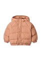 Куртка для немовлят Liewood Adelina Jacket With Ears з утепленням помаранчевий LW20055.9BYA