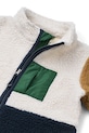 Dětský overal Liewood Nolano Pile Jumpsuit námořnická modř LW20263.9BYA