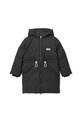 Liewood kurtka dziecięca Bille Long Down Jacket bez kaptura czarny LW20273.9BYA