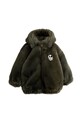 Mini Rodini kurtka dziecięca Ritzratz 25710107 szary AW25
