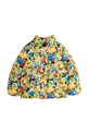 Mini Rodini kurtka dziecięca Flowers 25710115 żółty AW25