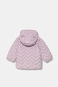 United Colors of Benetton kurtka niemowlęca 2WU0AN00W.W.Season.9BYA fioletowy AW25