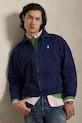 Polo Ralph Lauren krótka kurtka męska bawełniana 710961929 granatowy