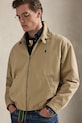 Polo Ralph Lauren krótka kurtka męska bawełniana beżowy 710961929