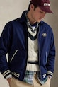 Μπουφάν Polo Ralph Lauren σκούρο μπλε 710970567